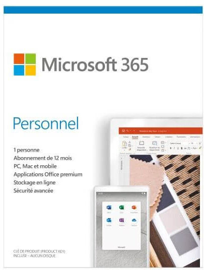 Microsoft 365 Personnel - Appareils Illimités