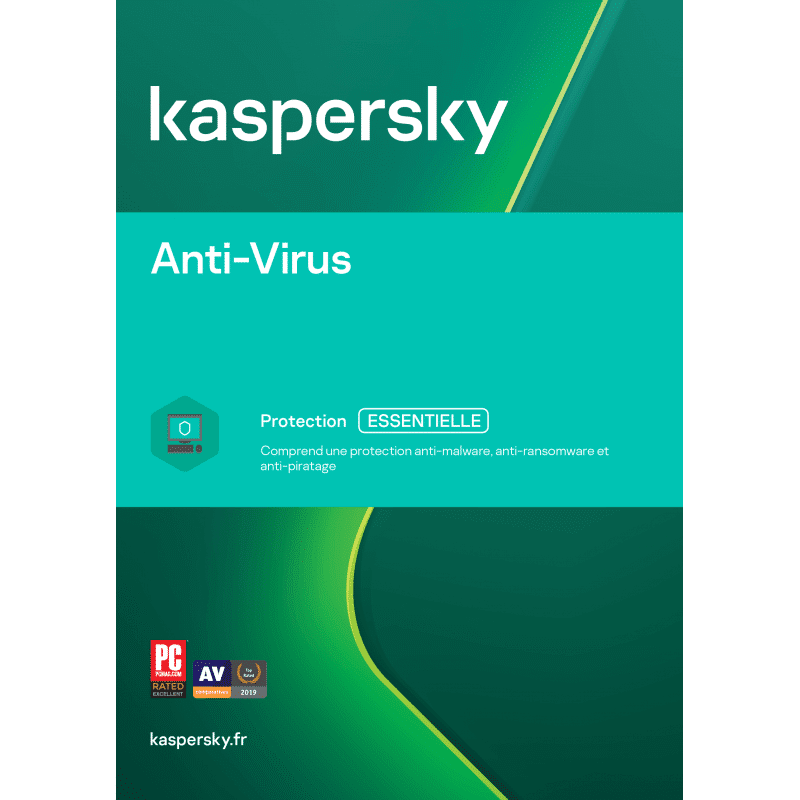 Kaspersky Antivirus 2021 1 Appareil 2 Ans
