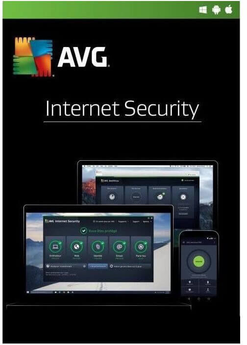 Avg Internet Security 2021 1 Appareil 2 Ans