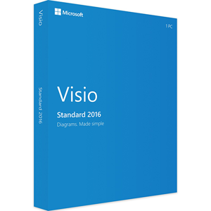 Microsoft Visio Standard 2016 (windows)