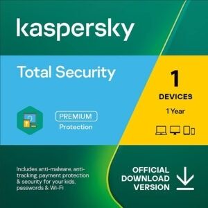 Kaspersky Total Security 2023 PC MAC 1 Dispositivo 1 Anno