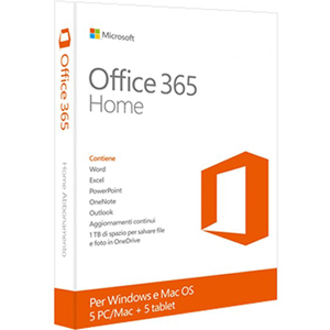 Microsoft OFFICE 365 HOME PC E MAC