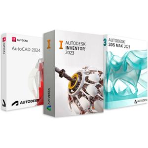 PACCHETTO AUTODESK CON AUTOCAD, INVENTOR E 3DS MAX