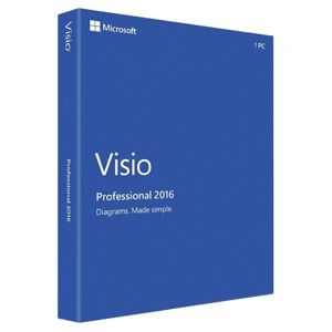 Visio 2016 Professional - Licenza Microsoft