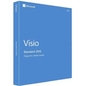 Visio 2016 Standard - Licenza Microsoft