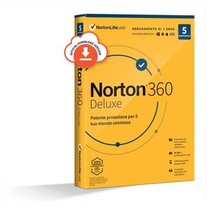 Symantec 360 Deluxe 2021 Antivirus 5 Dispositivi