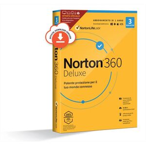 Symantec 360 Deluxe 2021 Antivirus 3 Dispositivi