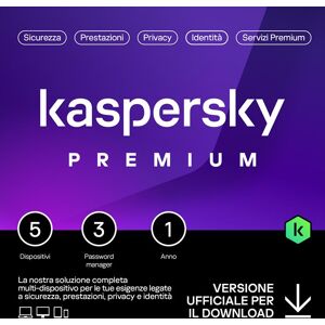 Kaspersky Premium 5device 1anno