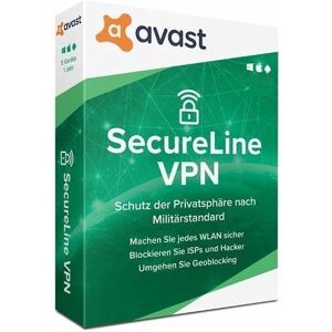 Avast Secureline VPN 2024 10 Dispositivi 2 Anni Windows / MacOS / Android / iOS