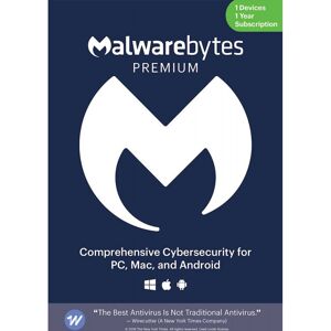 Malwarebytes Anti-Malware Premium 1 Dispositivo 1 Anno Windows / MacOS / Android