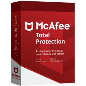 McAfee Total Protection 2024 5 Dispositivi 1 Anno Windows / MacOS / Android / iOS