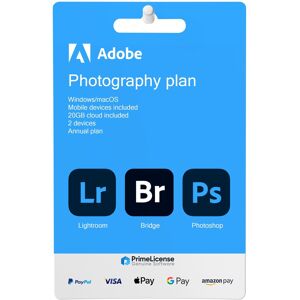 Adobe Creative Cloud Photography plan - Photoshop + LightRoom