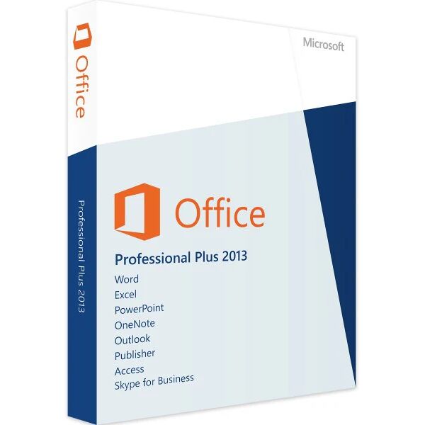 microsoft office 2013 professional plus 32/64 bit key esd