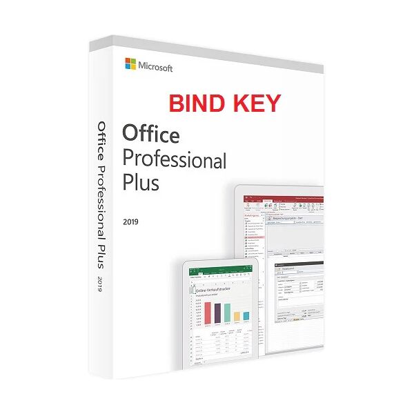 microsoft office 2019 professional plus 32/64 bit bind key esd