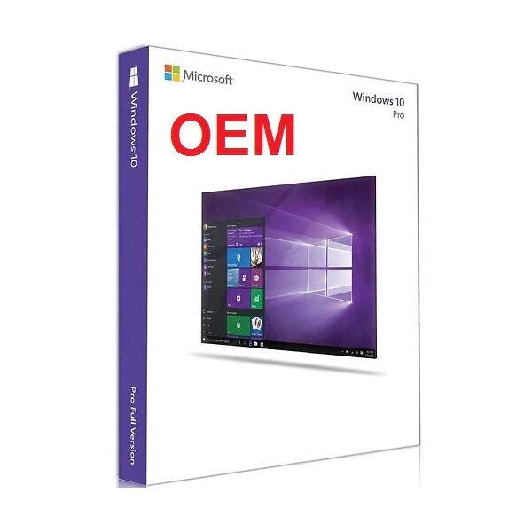 microsoft windows 10 pro versione oem