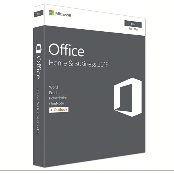 microsoft office 2016 home & business mac esd a vita