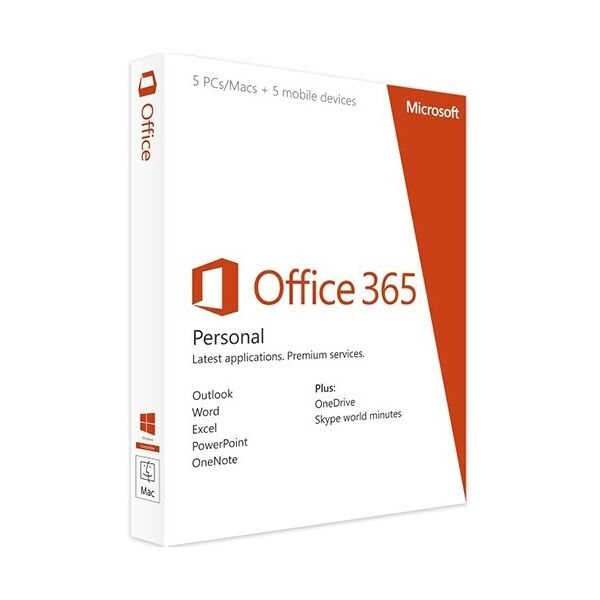 microsoft office 365 personal 5 utenti pc mac esd a vita