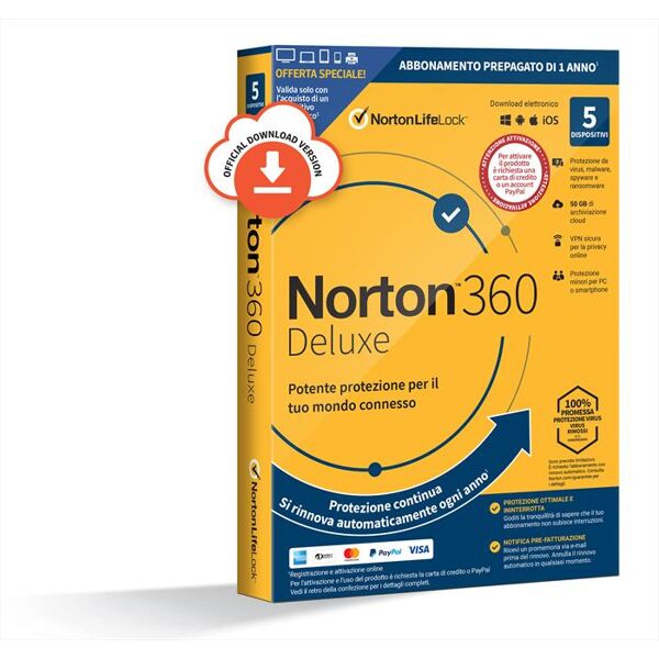 symantec 360 deluxe 2021 antivirus 5 dispositivi