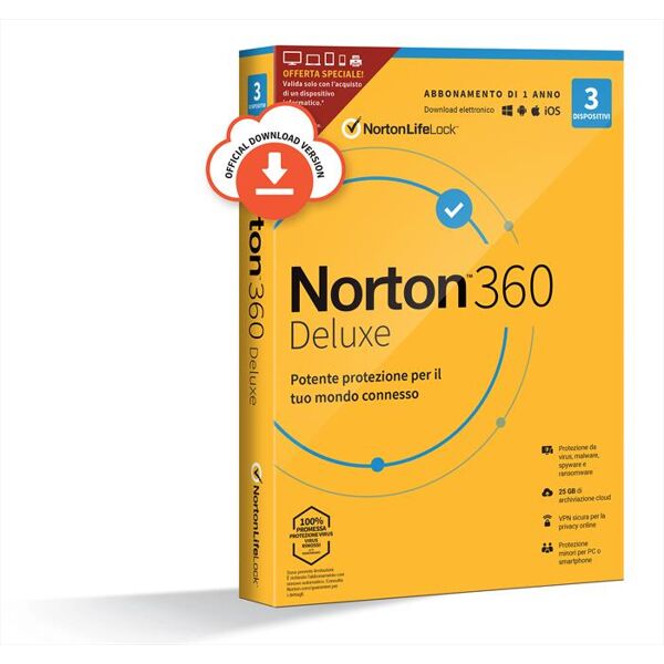 symantec 360 deluxe 2021 antivirus 3 dispositivi