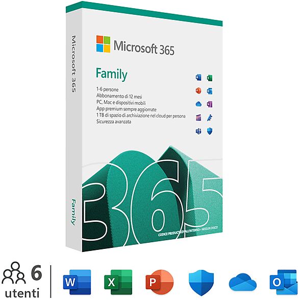 Microsoft 365 Family -  OFFICE