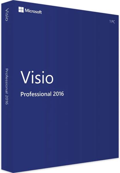 Microsoft VISIO PROFESSIONAL 2016 32/64 BIT KEY ESD