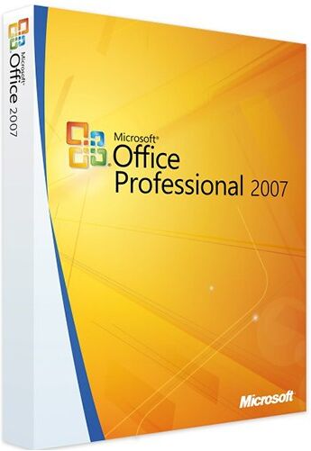 Microsoft Office 2007 Professional Plus (windows)