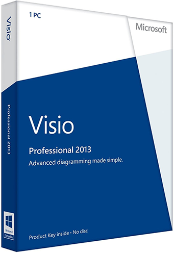 Microsoft Visio Professional 2013 (windows)