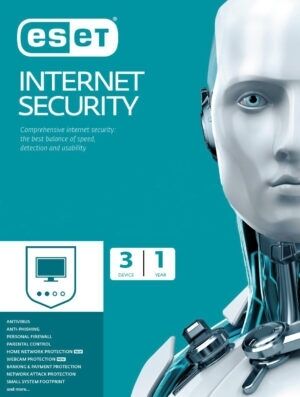 Eset Internet Security PC MAC 3 Dispositivi 1 Anno