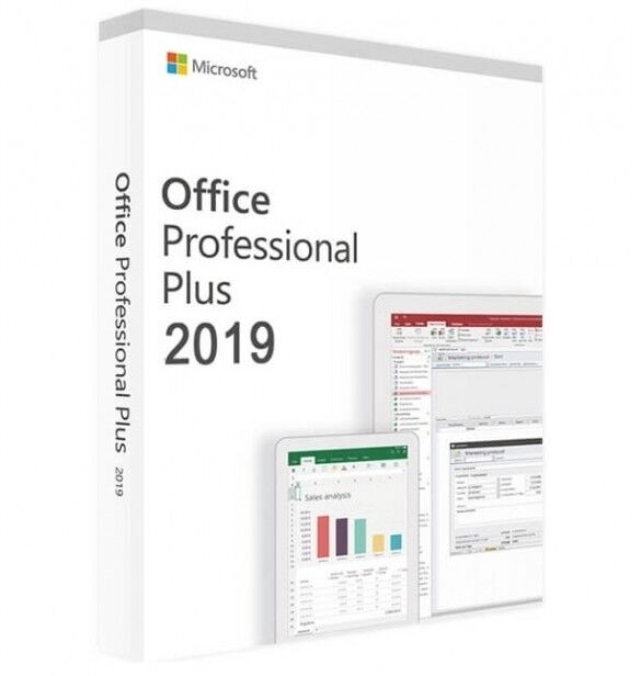 Microsoft Office 2019 32/64-Bit Professional Plus ESD 5 DISPOSITIVI a VITA