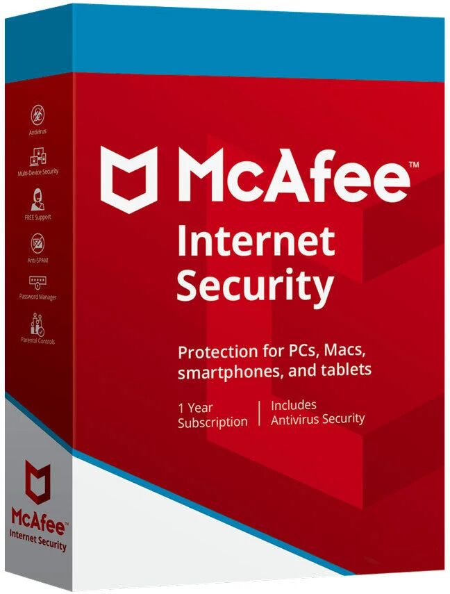 McAfee Internet Security - Illimitato - 1 Anno