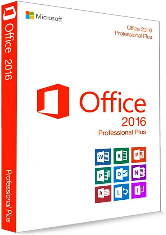 Microsoft Office 2016 Professional Plus - Windows - 1pc