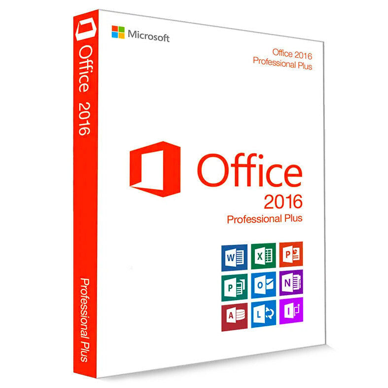 Microsoft Office 2016 Professional Plus - Windows - 5pc