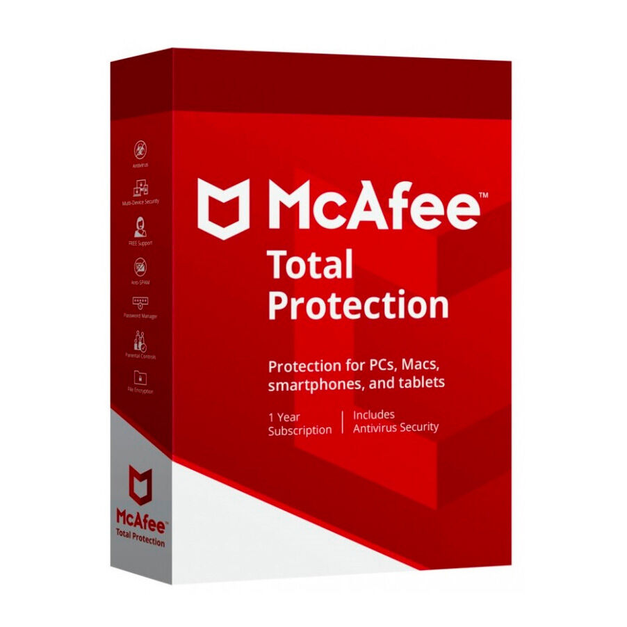 McAfee Total Protection - 1 - 3 Anni