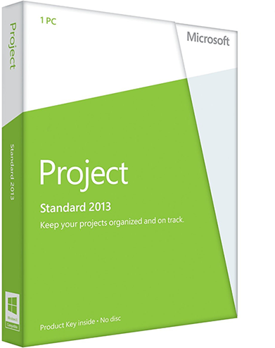 Microsoft PROJECT STANDARD 2013 (WINDOWS)