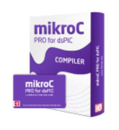 MikroElektronika Software mikroC PRO per dsPIC , per Windows, MIKROE-1950