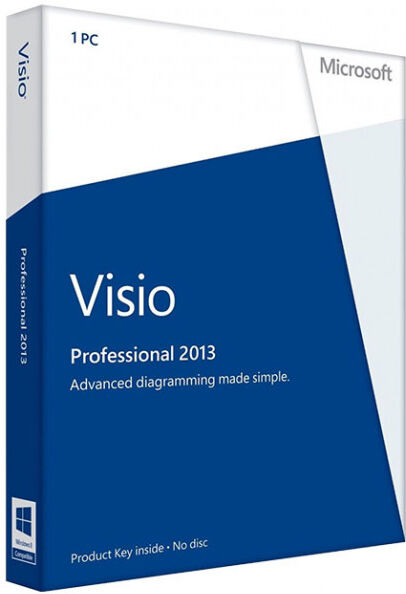 Visio 2013 Professional - Licenza Microsoft