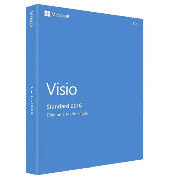 Visio 2016 Standard - Licenza Microsoft