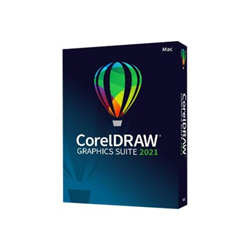 Corel Software draw graphics suite 2021 for mac - box pack - 1 utente cdgs2021mmldpeu