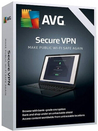 Avg Secure VPN 2024 10 Dispositivi 2 Anni