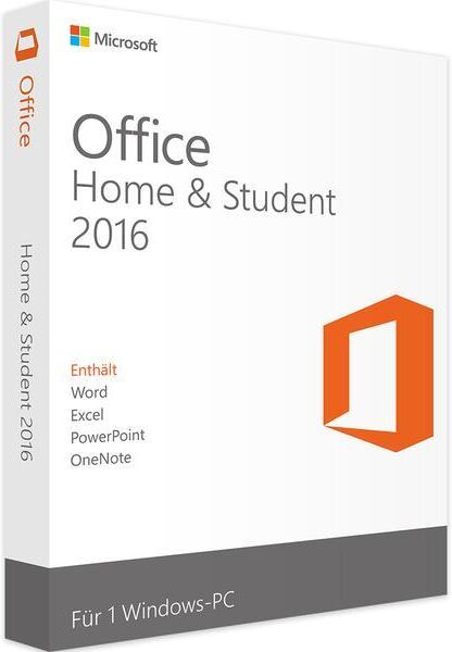 Microsoft Office 2016 Home and Student