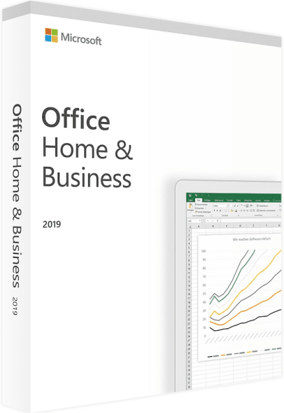 Microsoft Office 2019 Home and Business Product Key Card