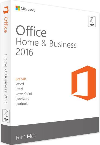 Microsoft Office 2016 Home and Business I MAC