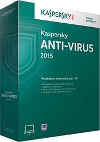 Kaspersky Kl1161tbafs Software Antivirus 2015 1 Utente Durata 1 Anno Italiano Cd - Kl1161tbafs