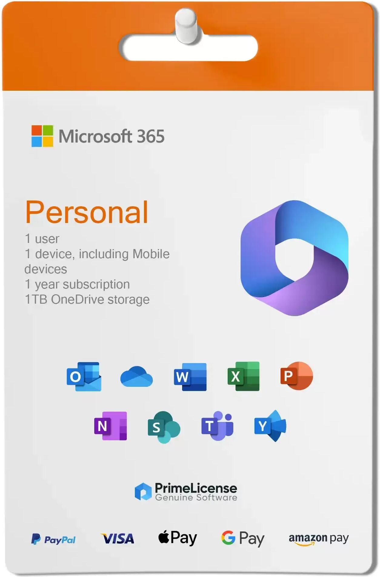 Microsoft 365 Personal - Licenza da 3 6 12 mesi