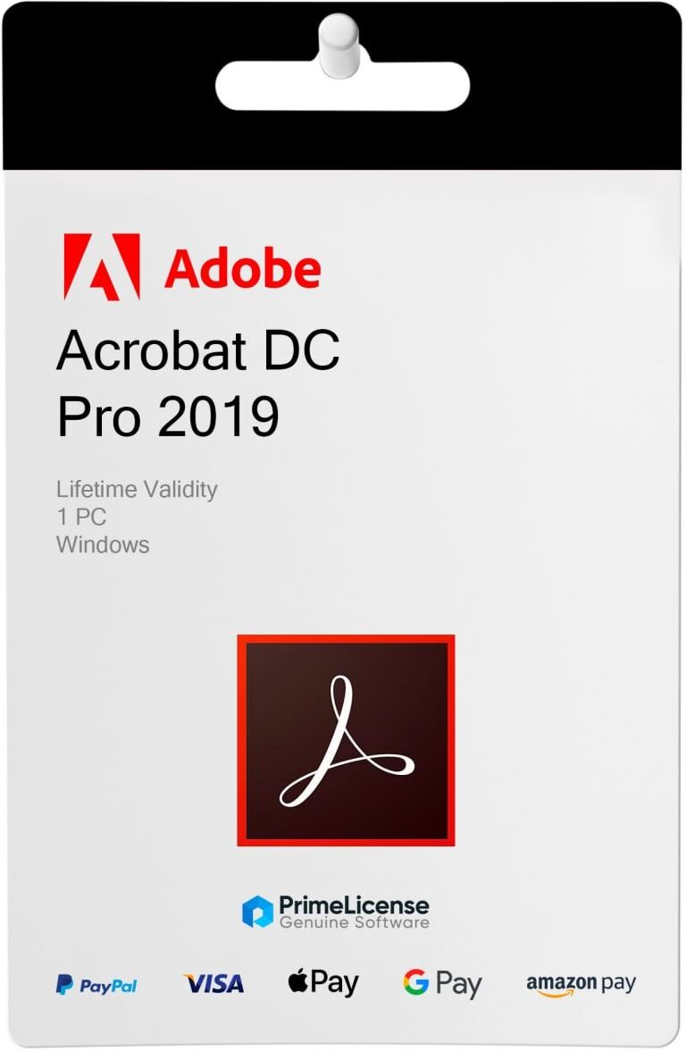 Adobe Acrobat DC Pro 2019 Windows