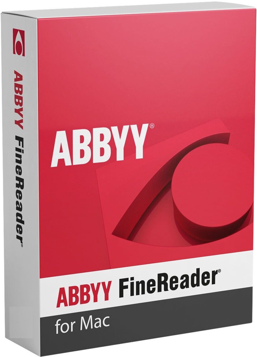 ABBYY FINEREADER PDF 1 MAC 1 ANNO