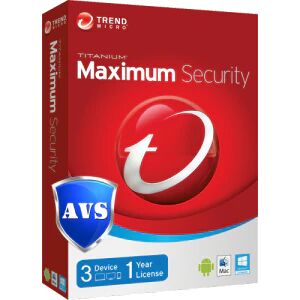 Trend Micro Maximum security (3 enheder/ 1år)