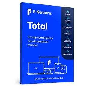 F-Secure Total Attach (1 år 5 enheter)