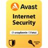 Avast Internet Security (1 urządzeń / 3 lata)