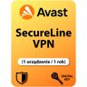 Avast SecureLine VPN (1 urządzeń / 1 rok)